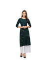 VT Latest Designer Heavy Rayon Embroidery Work Party Wear Kurti Collection 
